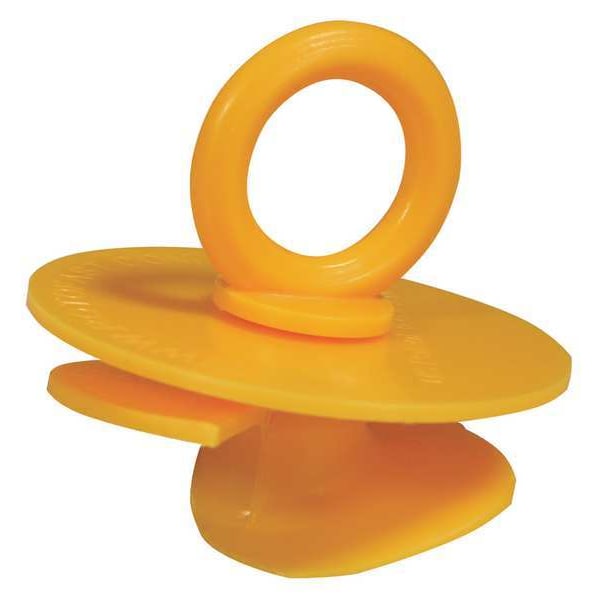 Ceiling Anchor Mount, 2-1/8 in. W, Plastic