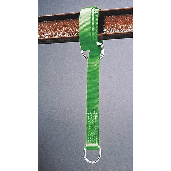 Cross Arm Strap, 5 ft Length, 400 lb Weigth Capacity, Polyester Anchor, 5,000 lb Tensile Strength