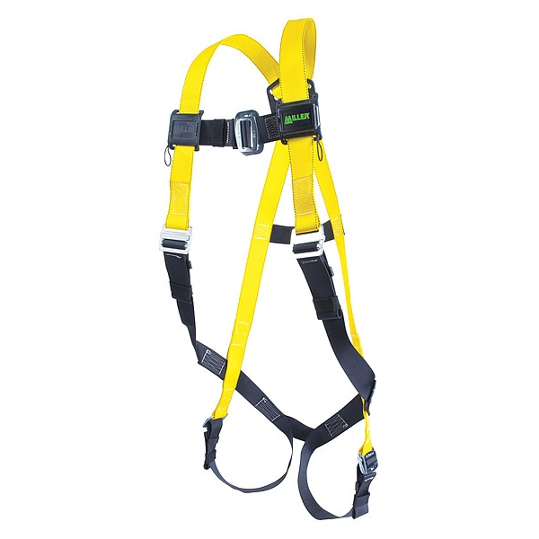DuraLite Arc-Flash Rated Full Body Harness, 2XL, 400 lb., Mating Chest/ Mating Leg Straps