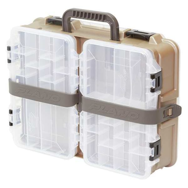 Adjustable Compartment Box with 12 to 36 compartments, Plastic, 5" H x 12 in W