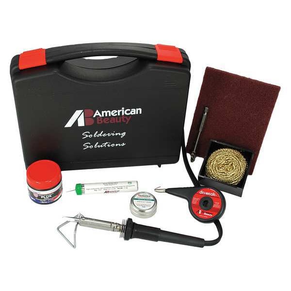 Soldering Kit, 50W, Iron Plated Copper Tip