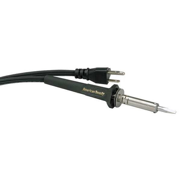 Soldering Iron, 7.75in L, Black/Silver