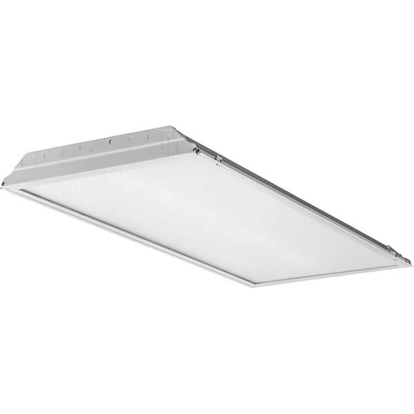 Recessed Troffer, 4 ft L, 3102 lm, 23.2W
