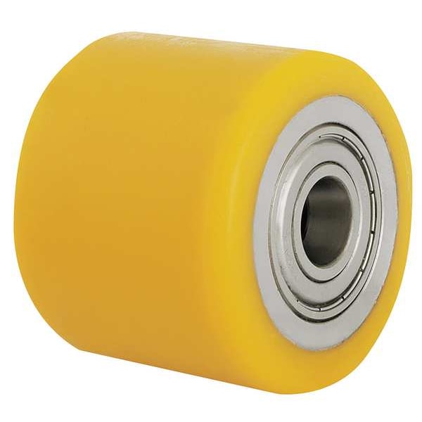 Caster Wheel, Plyurthan, 3-1/4 in., 1605 lb