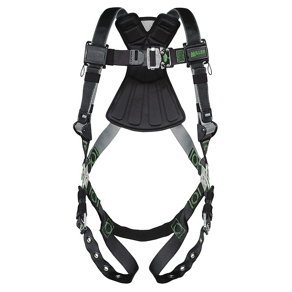 Revolution(R) Full Body Harness, 2XL/3XL, 400 lb., Quick-Connect Chest/ Tongue Leg Straps