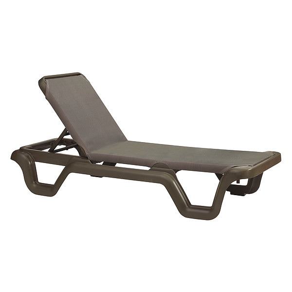 Marina Slng Chaise, Espresso/Bronze, PK2