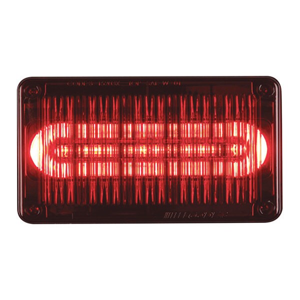 LED PrizmIi, Clear Lens, Amber, 4"X6", Size: 4"X6"