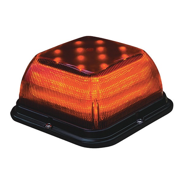 SB48 LED Beacon, Amber, Perm Mount