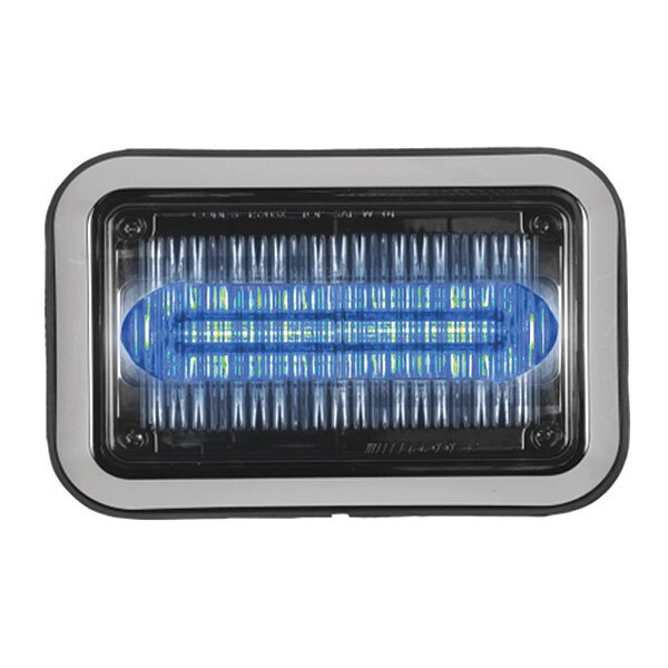 LED PrizmIi, Bezel, Blue, 4"X6"