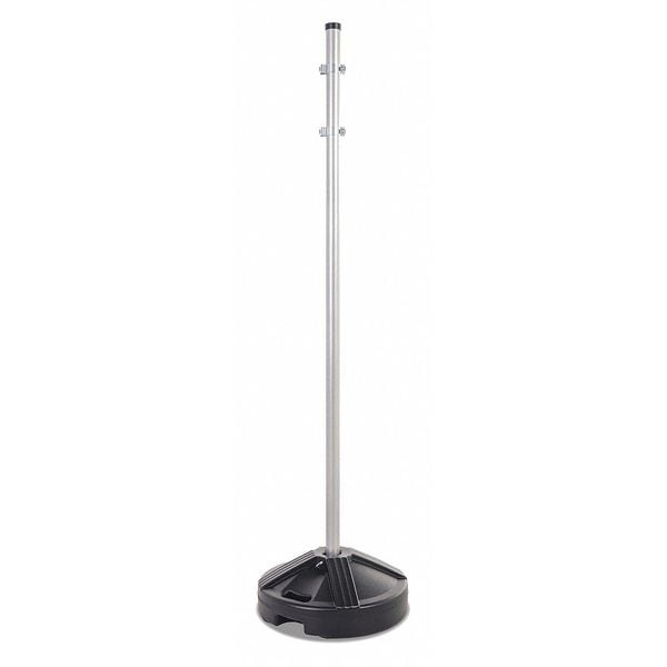 Sign Post, Hardware, w/Pre-Filled Base