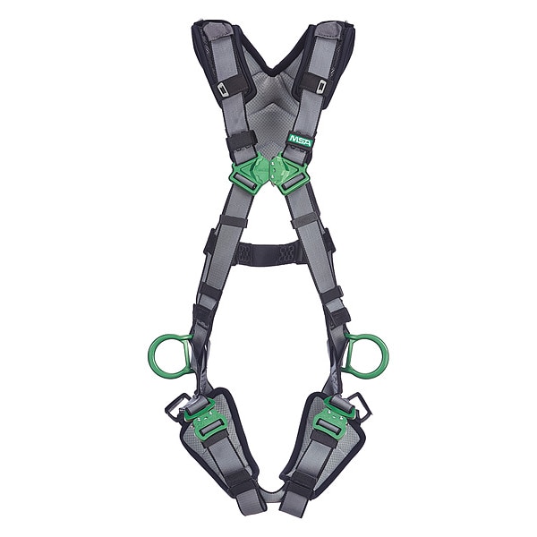 V-FIT Full Body Harness, XL, 400 lb., Quick-Connect Chest/ Quick-Connect Leg Straps