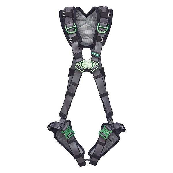 V-FIT Full Body Harness, XL, 400 lb., Quick-Connect Chest/ Quick-Connect Leg Straps