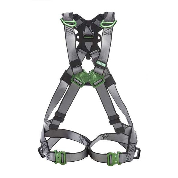 V-FIT Full Body Harness, XL, 400 lb., Quick-Connect Chest/ Quick-Connect Leg Straps