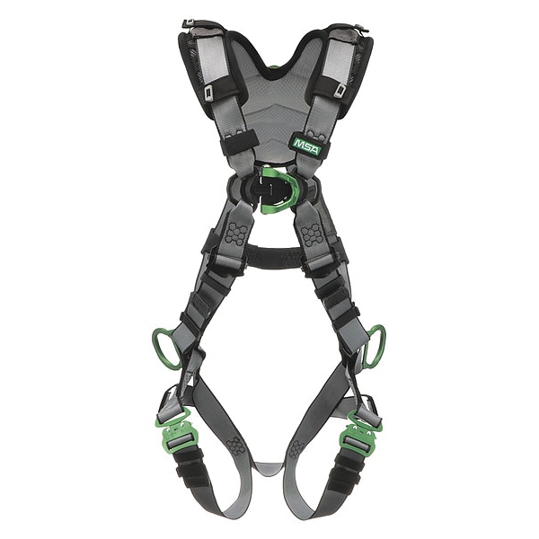 V-FIT Full Body Harness, XS, 400 lb., Quick-Connect Chest/ Quick-Connect Leg Straps