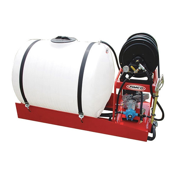 200 Gallon Skid Sprayer, Gas Powered, Roller Pump