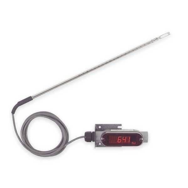 Air velocity transmitter, with LED display.