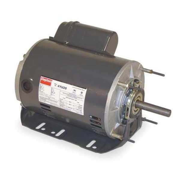 Capacitor-Start Belt Drive Motor, 1/2 HP, 56 Frame, 115/208-230V AC Voltage, 1,725 Nameplate RPM