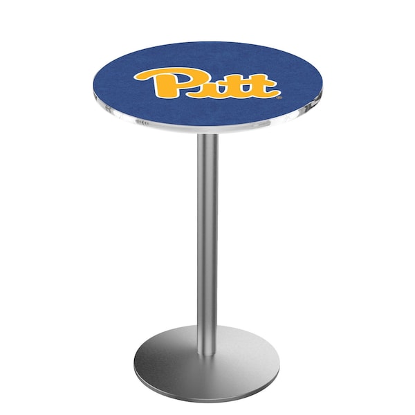 42" Stainless Steel Pitt Pub Table, 36" dia. Top
