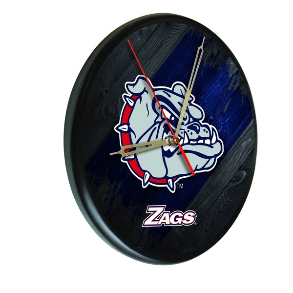 Gonzaga 13" Solid Wood Clock