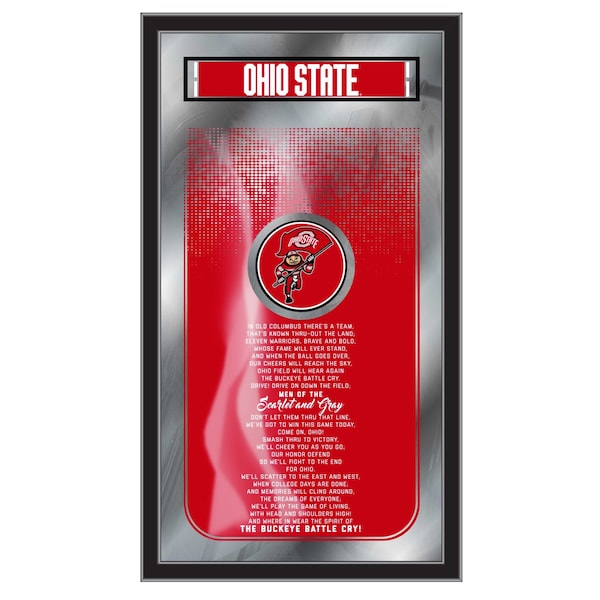 Ohio State 26" x 15" Fight Song Mirror