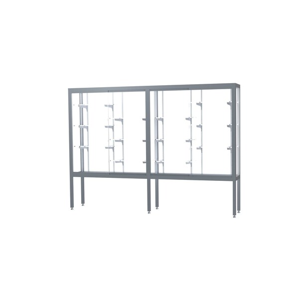 Display Case 96x66x16, White, Satin