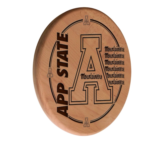 Appalachian State University 13" Laser Engraved Solid Wood Sign