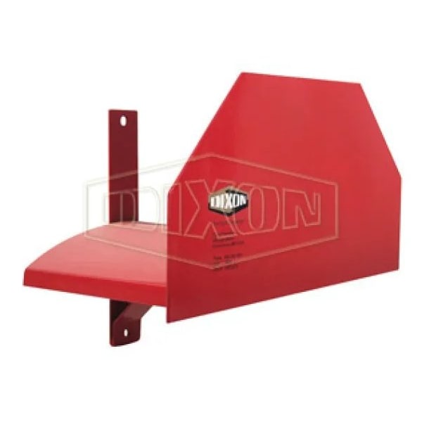 Saddle Hose Rack, For Use with Fire or Water Hose, 2 to 2-1/2 in Hose, Steel, Domestic