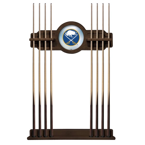Buffalo Sabres Cue Rack in Chardonnay Finish