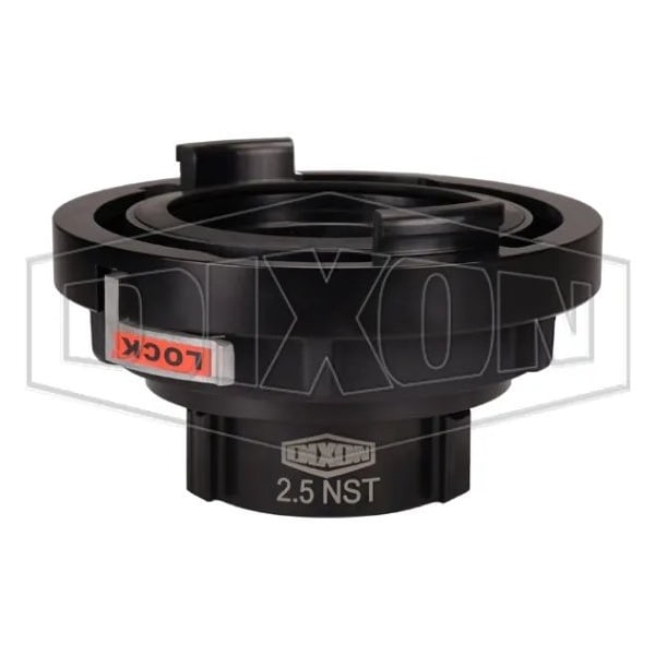Rocker Lug Adapter with Buna-N Gasket, 5 x 2-1/2 in Nominal, Storz x Female NST NH Swivel End Styl