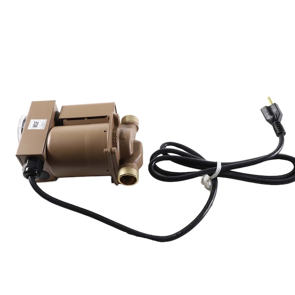 Plug-In Recirculating Pump, 1/40, 115V, Sweat Connection