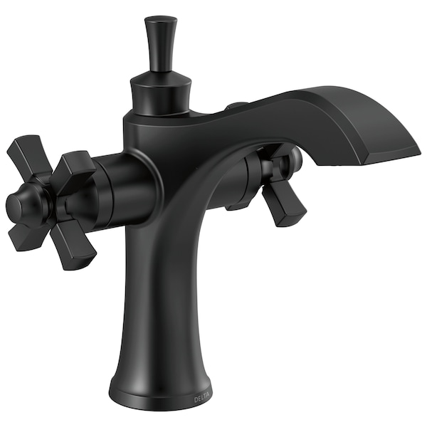 Dorval Two Handle Single Hole Monoblock Bathroom Faucet
