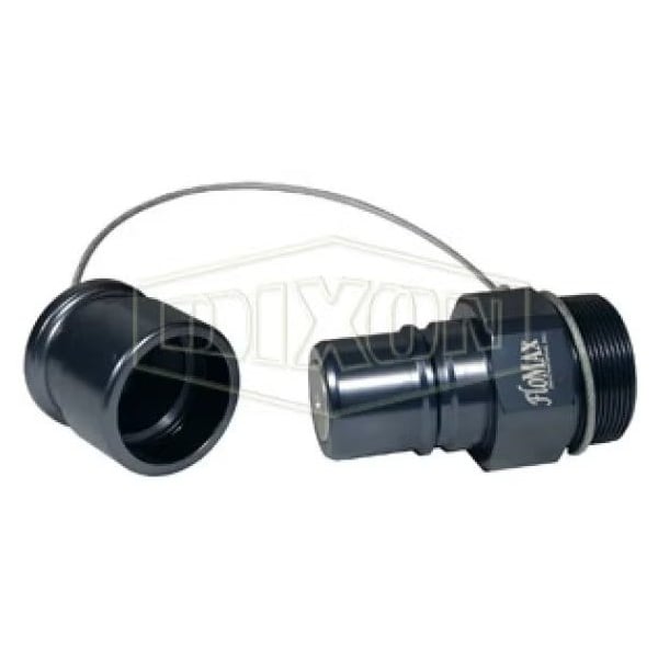 FloMAX 1 pc Diesel Fuel Receiver with Cap, Suitable For Use w/ FloMAX Diesel Fueling System Nozzles,