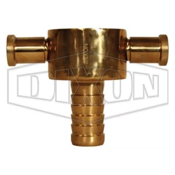 British Instantaneous Hose Shank, 2-1/2 in, FBRIT x Hose
