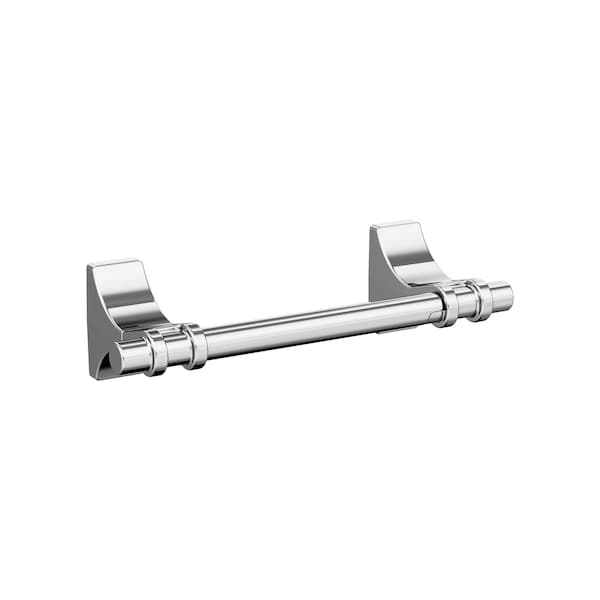 Davenport Chrome Transitional Pivoting Double Post Toilet Paper Holder