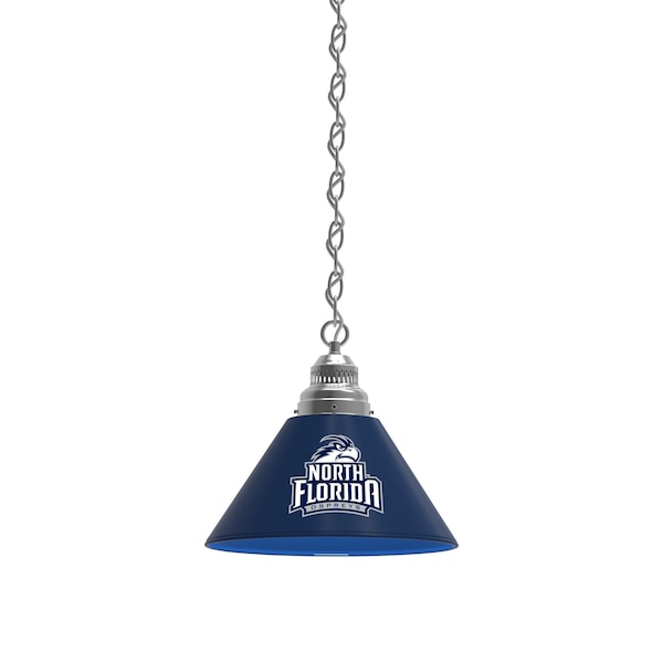 North Florida Pendant Light, Chrome Fixture