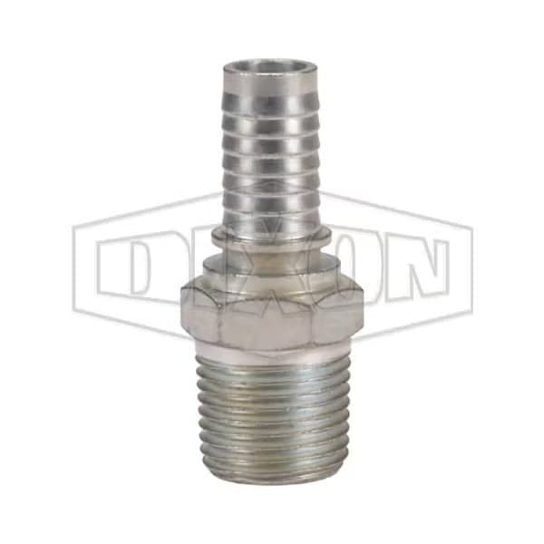 True ID Crimp Collar, 1-1/4 in, Rigid Male, Carbon Steel, Domestic