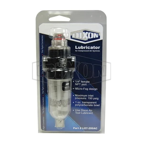 Norgren by  Carded Miniature Micro-Fog Lubricator, 14 SCFM Flow Rate, 150 psi Pressure, Polycarbonat