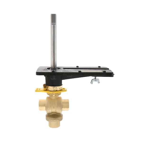 NPT 3W, 1Cv, Valvebody wIth Linkage, 24VAC, Ball, 20 Degrees to 250 Degrees F, 1/2" NPT Inlet Size