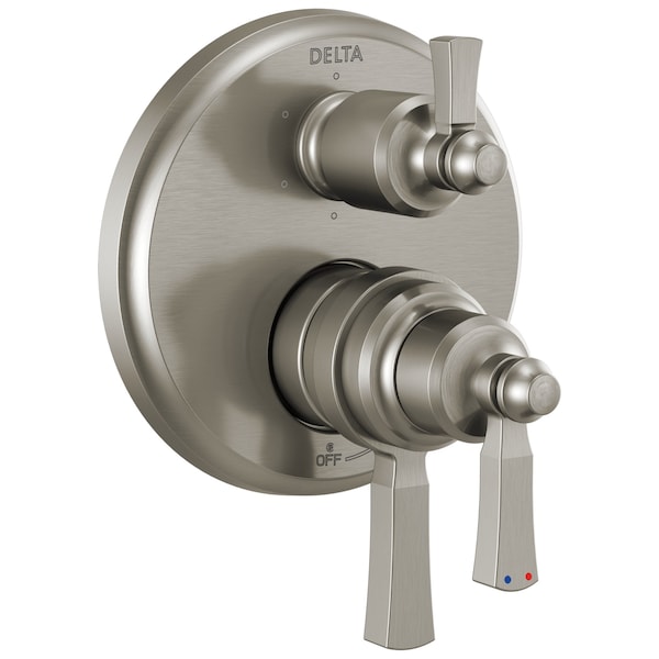 2-Handle Monitor 17 Series Valve Trim With 6 Setting Diverter