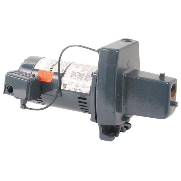 Sta-Rite FSNCH-L Jet Pump, 115/230 V, 9.9/4.95 A, 1-1/4 in Suction, 3/4 in Discharge NPT