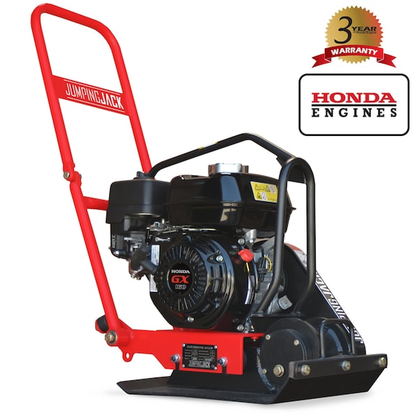 Jumping Jack Plate Compactor 4.5HP Kohler Tamper Dirt Soil Gravel