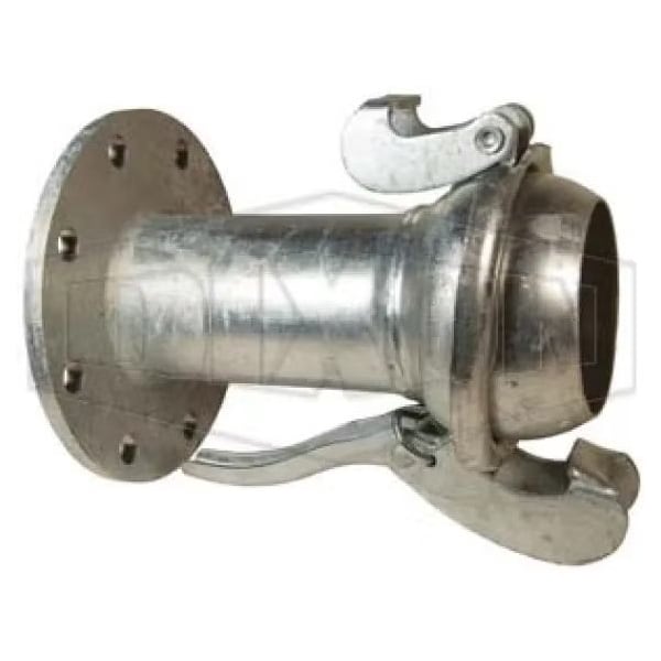 Type B Quick Connect Fitting, 4 in, Male x Class 150 ASA Flange, Steel, Domestic