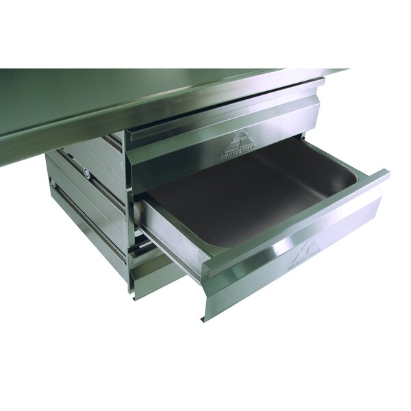 Drawer, 20 in.W x 15 in.D x 5 in. deep drawer pan insert, heavy duty, stainless steel, NSF