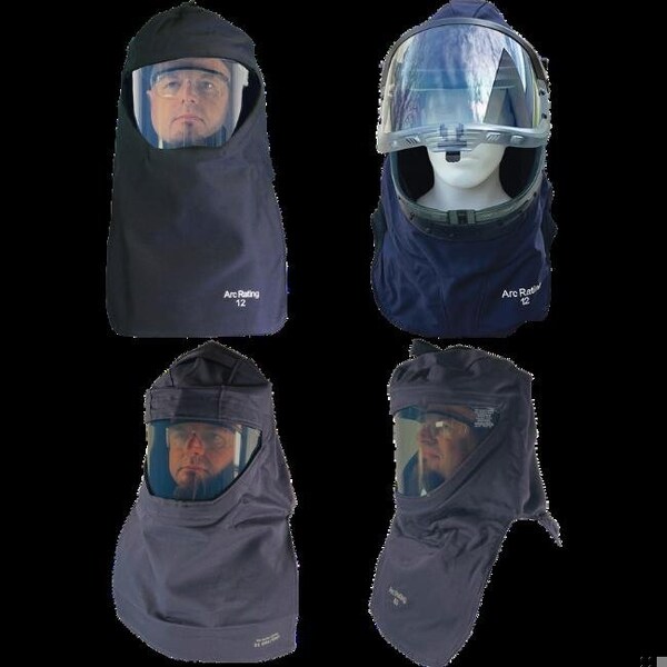 12Cal Arc Flash Lift Hood W/Hard Hat