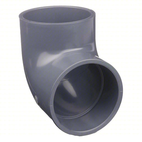 CPVC Elbow, 90 Degrees, Schedule 80, 8" Pipe Size, Socket x Socket