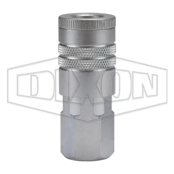 Air Chief Industrial Automotive Female Quick Connect Coupler, 3/8-18 Nominal, 300 psi Pressure, Stee