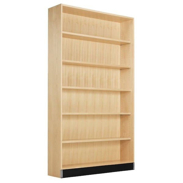Shelving Storage Cabinet, 84 in H, 36 in W, (2) Fixed, (4) Adjustable Shelves