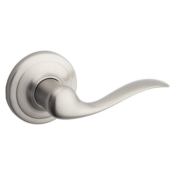 Signature Series Half InactiveDummy Lever, Steel, Satin Nickel