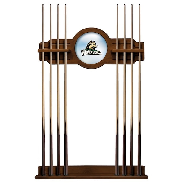 Wright State Cue Rack in Chardonnay Finish