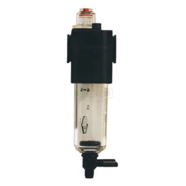 Series 1 Sub-Compact Micro-Fog Lubricator with Transparent Bowl, 1/4 in Port, 51 SCFM Flow Rate, 150